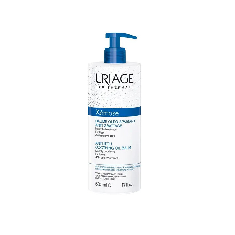 Uriage Xémose Baume 500ml - Soin Nourrissant Kermatone