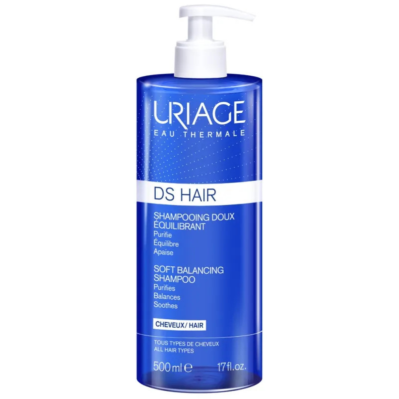 Uriage D.S. Shampooing Régulateur Doux 500ml - Kermatone
