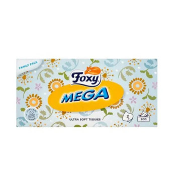 Foxy Mega Tissus - Lingettes Démaquillantes Douces | Kermatone