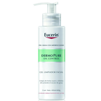 Eucerin Dermopure Gel Nettoyant 200ml - Peau Grasse | Kermatone