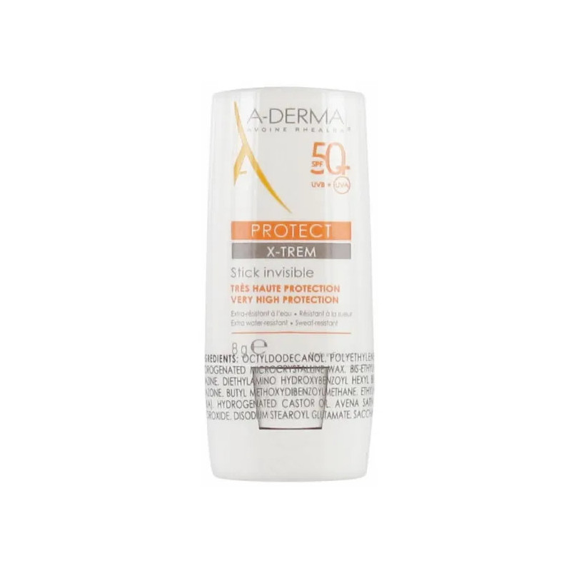 A-Derma Protect Stick Invisible X-trem - Protection Solaire Kermatone