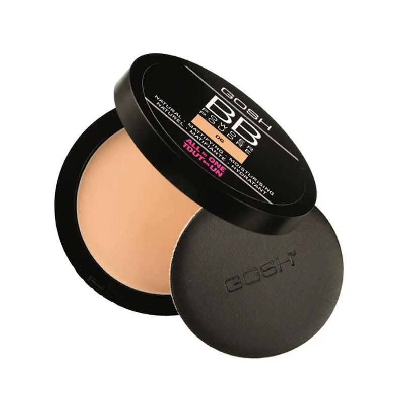 Gosh BB Powder 06 Warm Beige - Poudre All In One | Kermatone