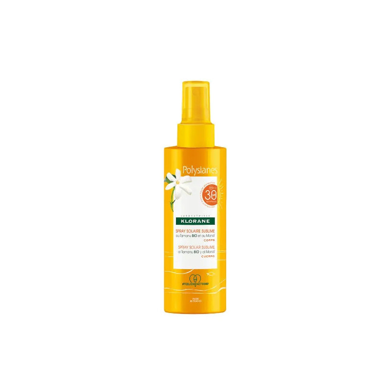 Polysianes Spray Solaire Sublime SPF30 - Protection Et Hydratation | Kermatone