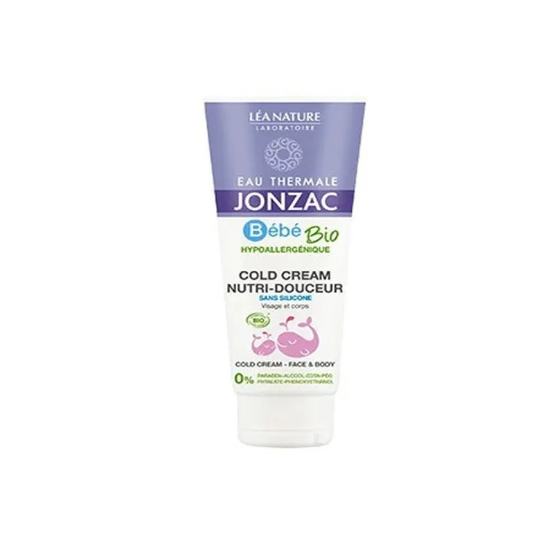 Jonzac Bébé Bio Cold Cream Nutri-Douceur 100ml - Kermatone