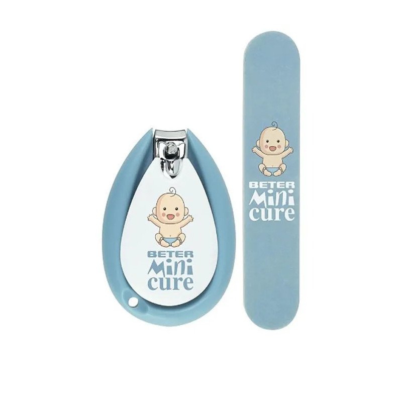 Beter Baby Minicure Duo Kit Blue - Prendre soin des ongles de bébé | Kermatone